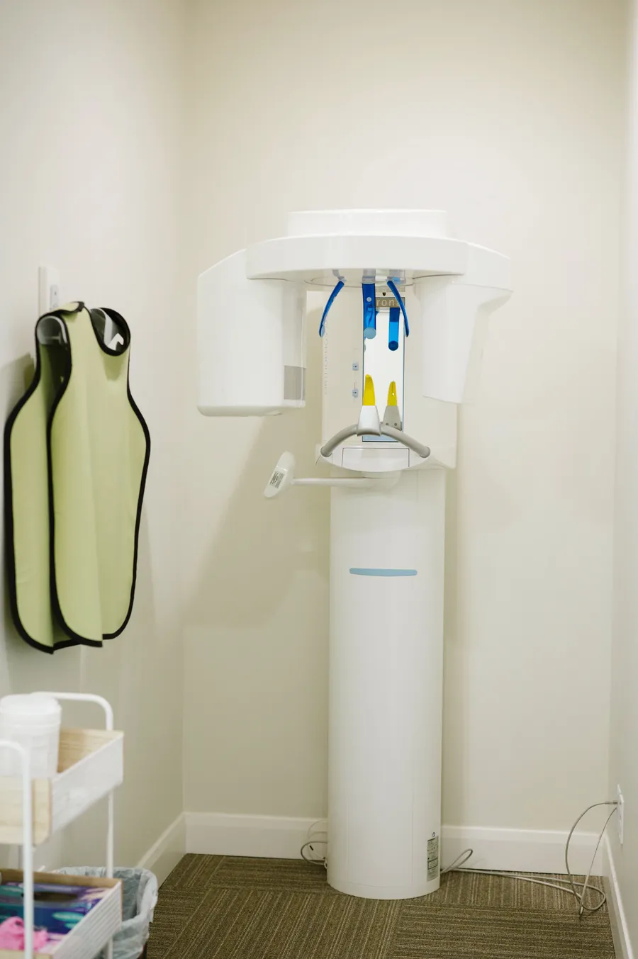 Cone beam CT imaging machine used at CrossPointe Dental
